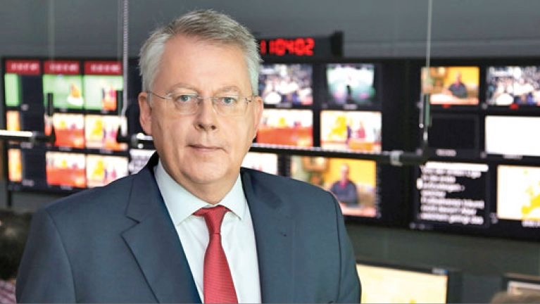 Peter Limbourg, director general de la Deutsche Welle.