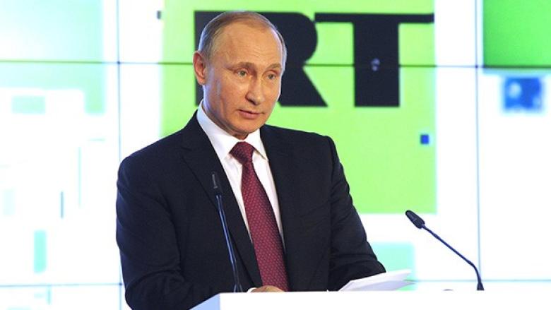 El presidente de Rusia Vladimir Putin.