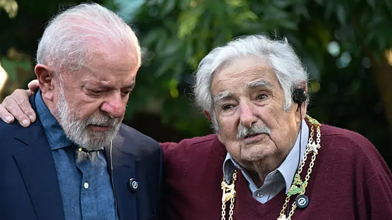 Lula da Silva y Pepe Mujica.