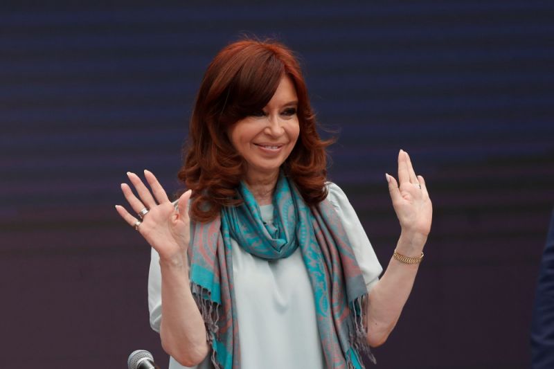 La expresidenta Cristina Fernández de Kirchner.