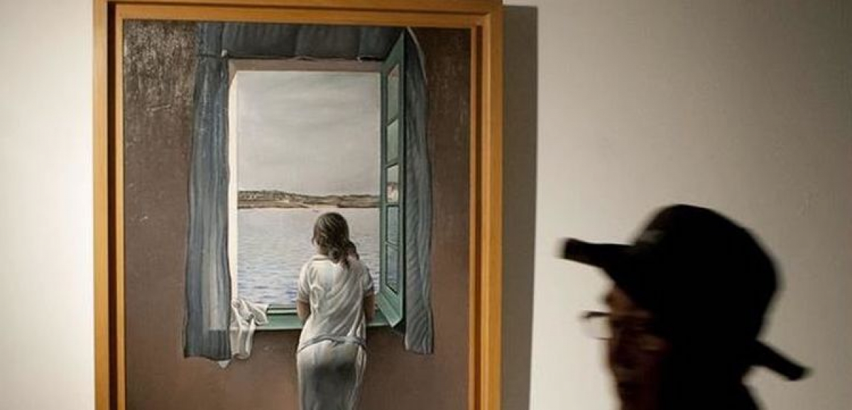 'Muchacha en la ventana', Salvador Dalí. 