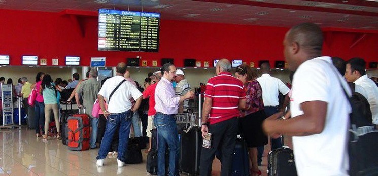 Aeropuerto cubano.