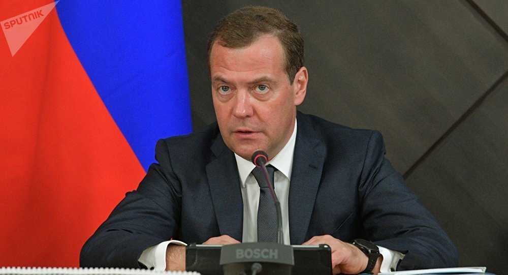 El primer ministro ruso, Dmitri Medvédev