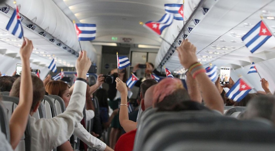 Vuelo de JetBlue a Cuba.