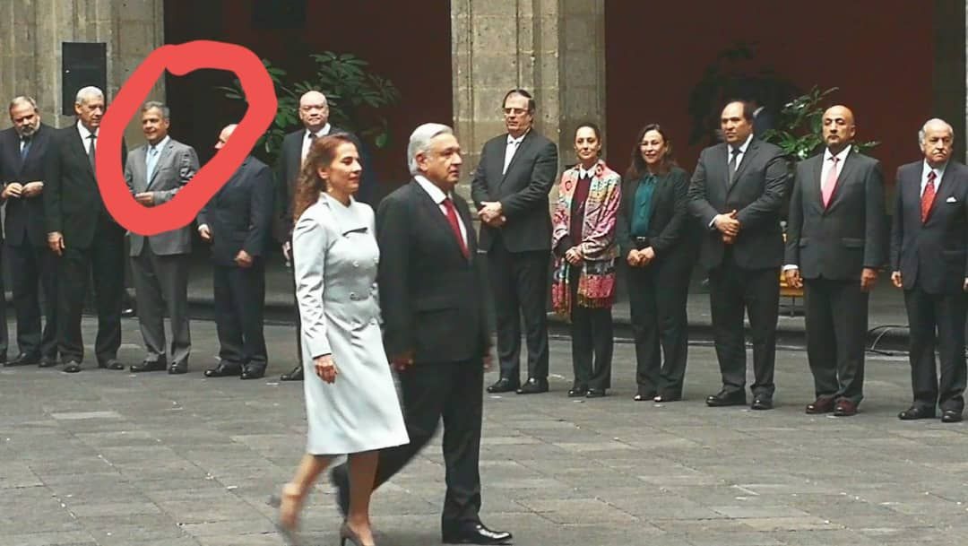 Rodríguez López-Callejas en la ceremonia oficial de recibimiento.