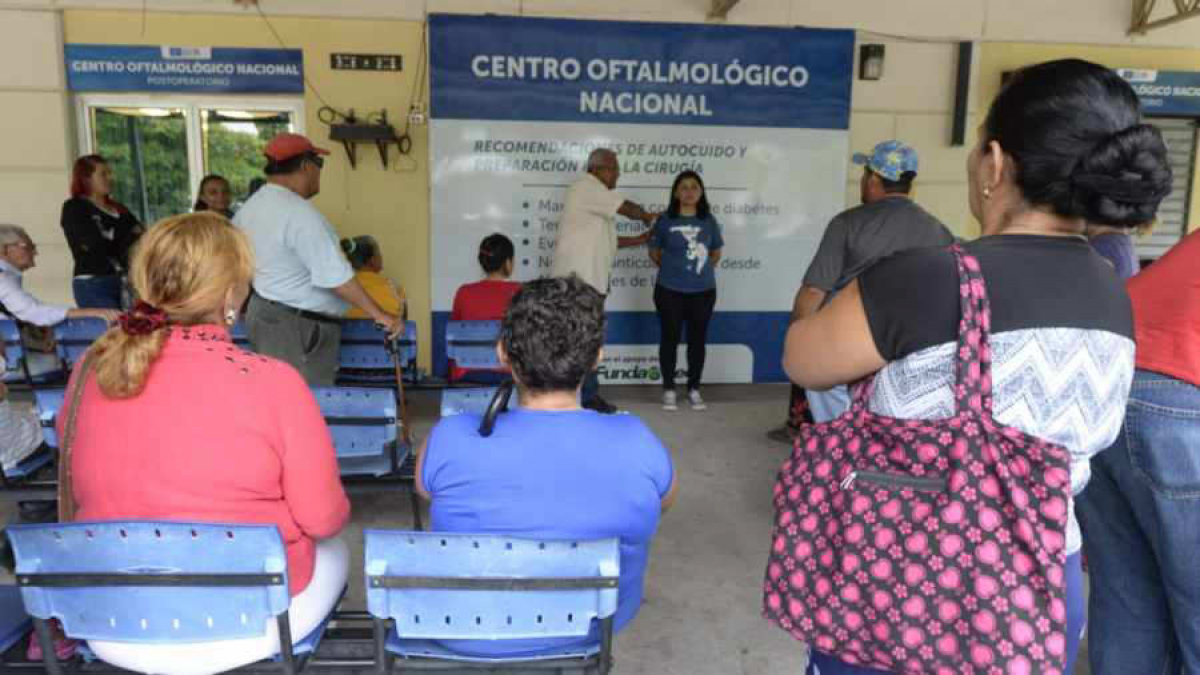 Centro oftalmológico de El Salvador. 