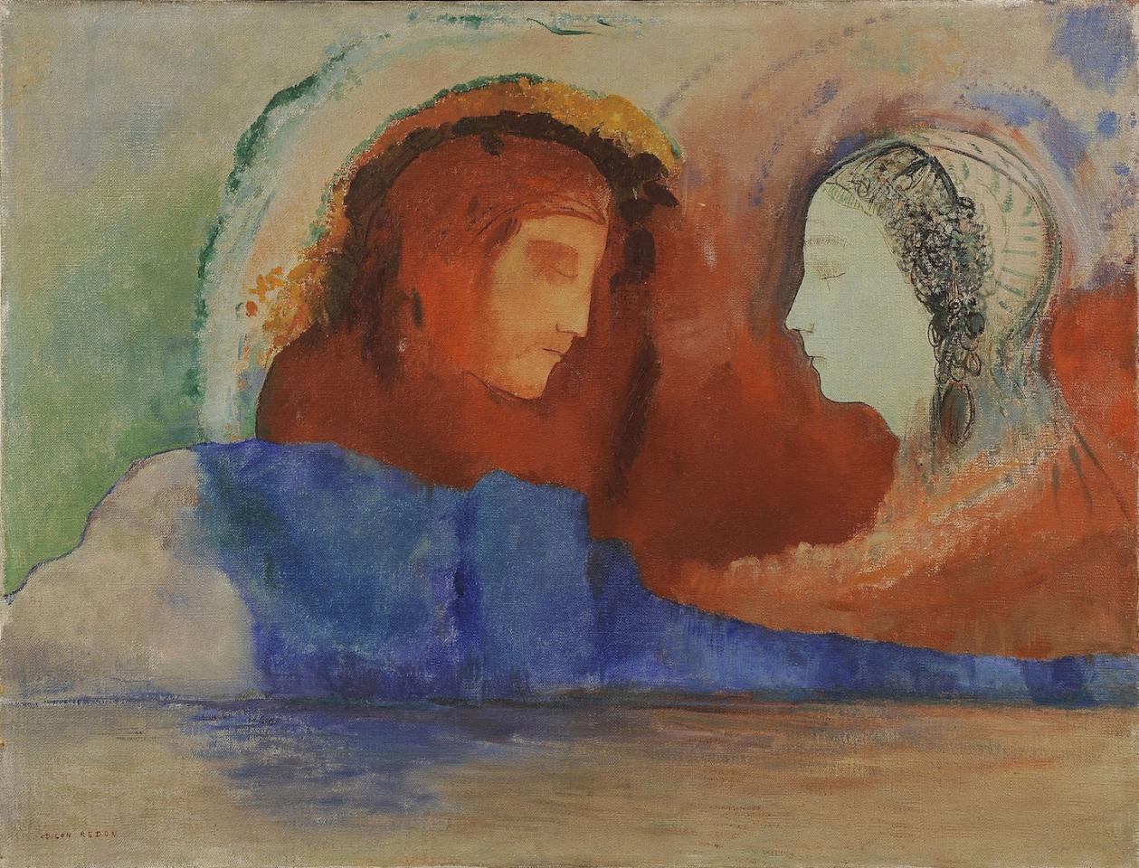 'Dante y Beatriz', 1914.