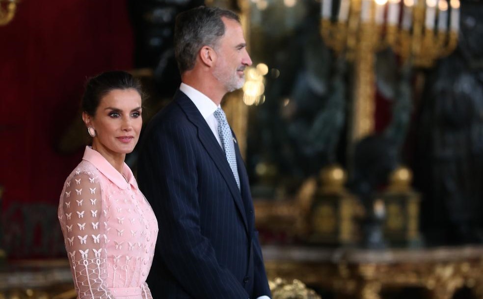 Los reyes de España Felipe VI y Letizia.