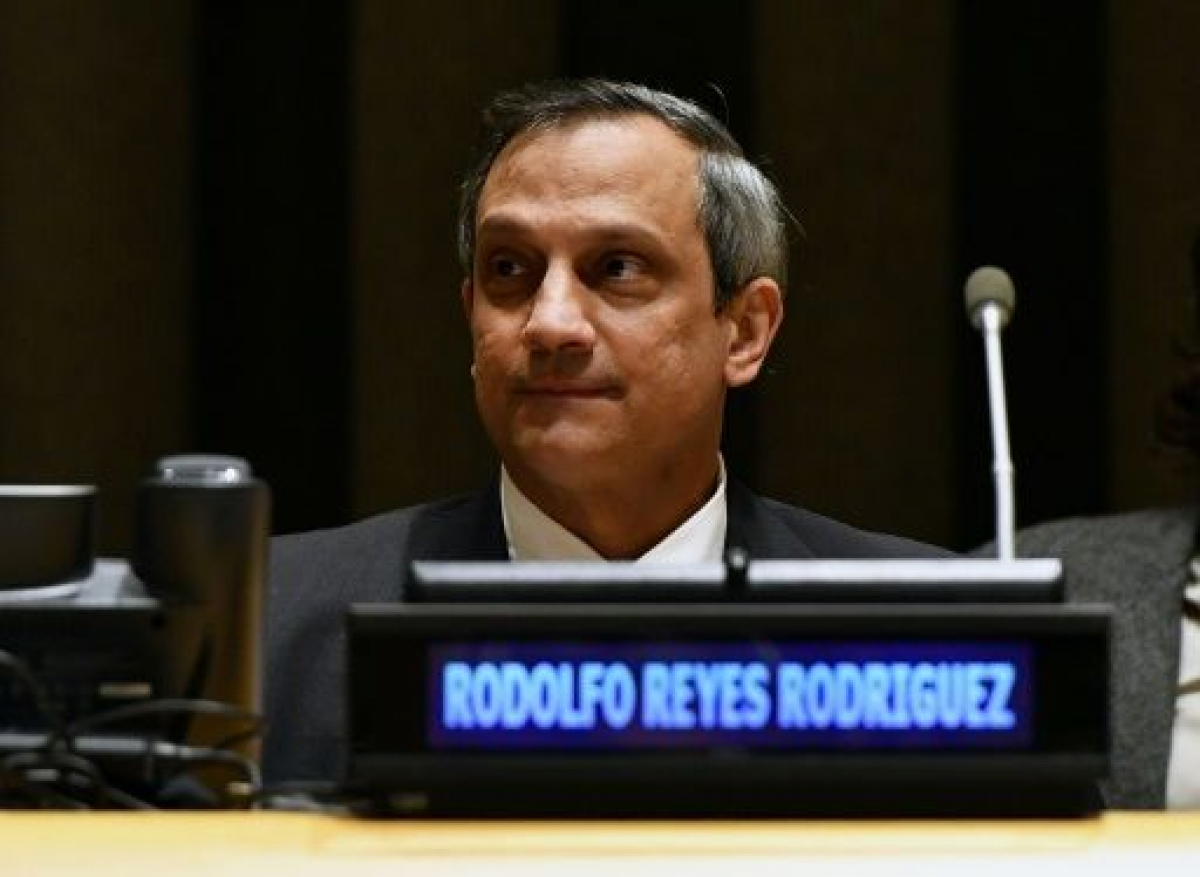 Rodolfo Reyes, director general de Asuntos Multilaterales del MINREX. 