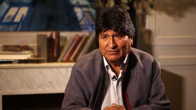 El expresidente boliviano Evo Morales.