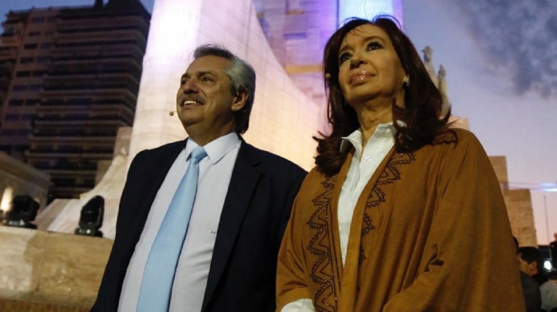 Alberto y Cristina Fernández, presidente y vicepresidenta de Argentina.