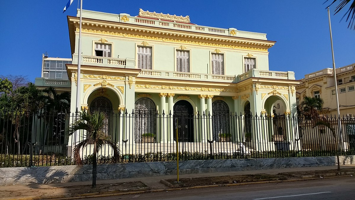 Sede de la Cancillería en La Habana.