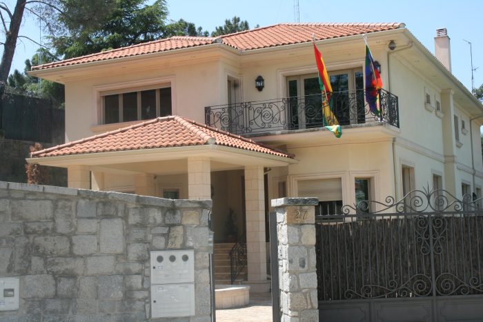 Embajada de Bolivia en España.