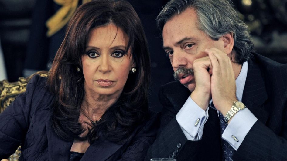 Cristina Fernández de Kirchner y Alberto Fernández.
