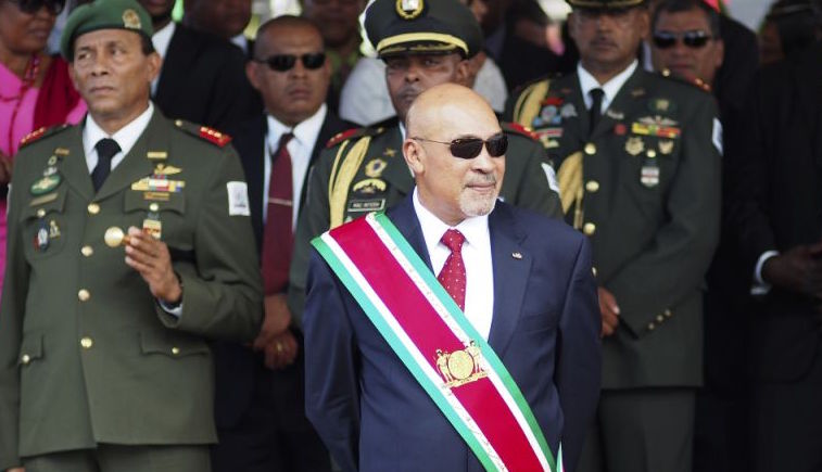 El presidente de Surinam, Dési Bouterse.