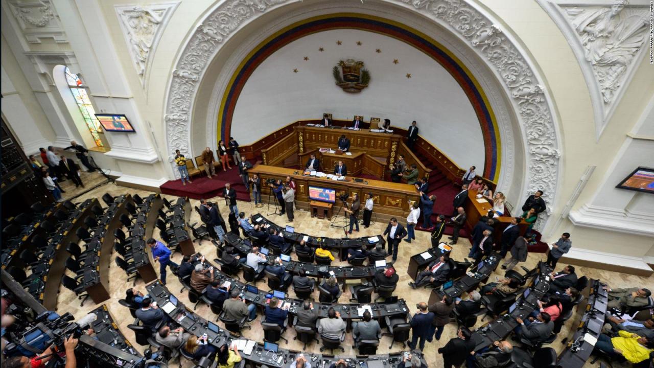 Sesión de la Asamblea Nacional de Venezuela