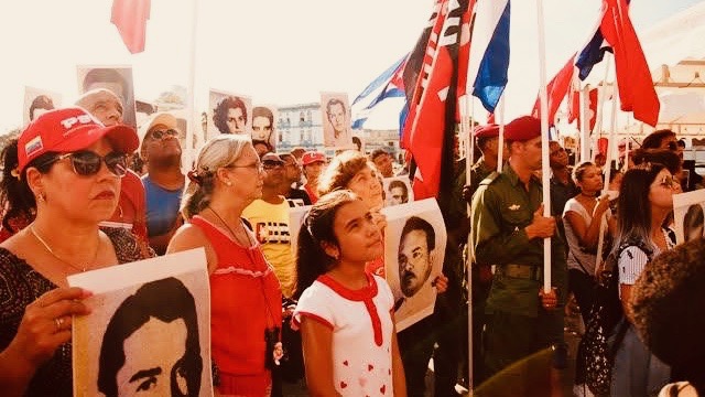 Celebración convocada por el Club Martiano Herencia Rebelde, La Habana, 2017. 