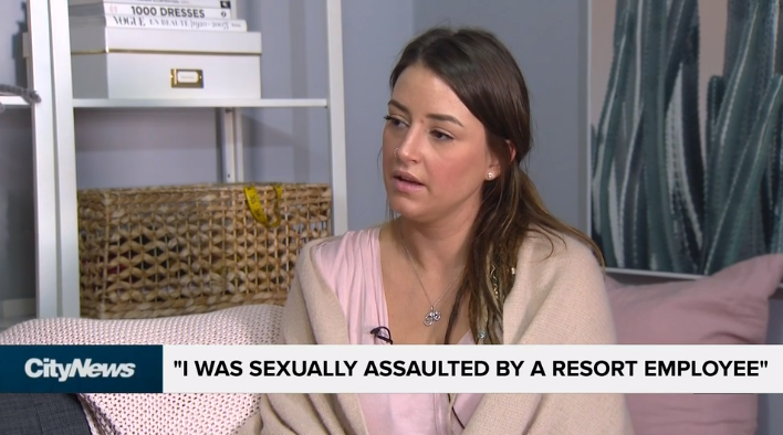 Emily, la joven canadiense que denuncia dos ataques sexuales en Cuba. 