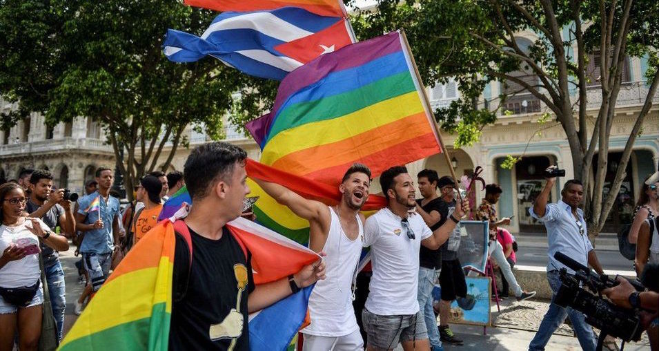 Marcha LGBTI independiente en La Habana, en mayo de 2019.