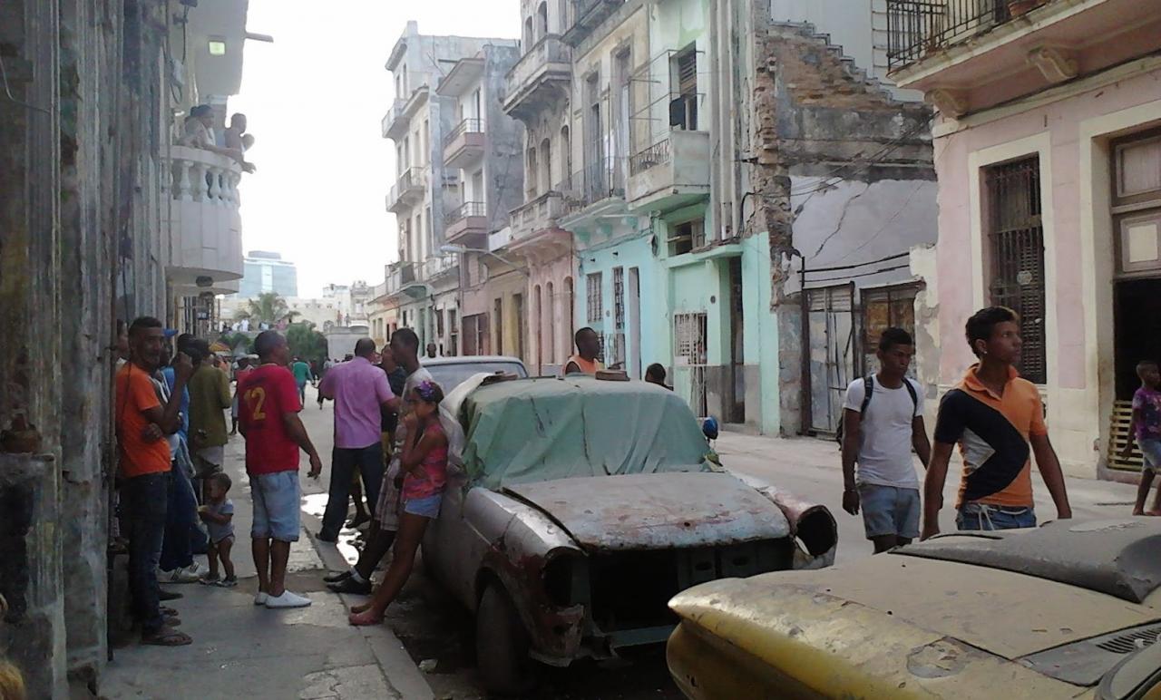 Vista de San Leopoldo, en Centro Habana.