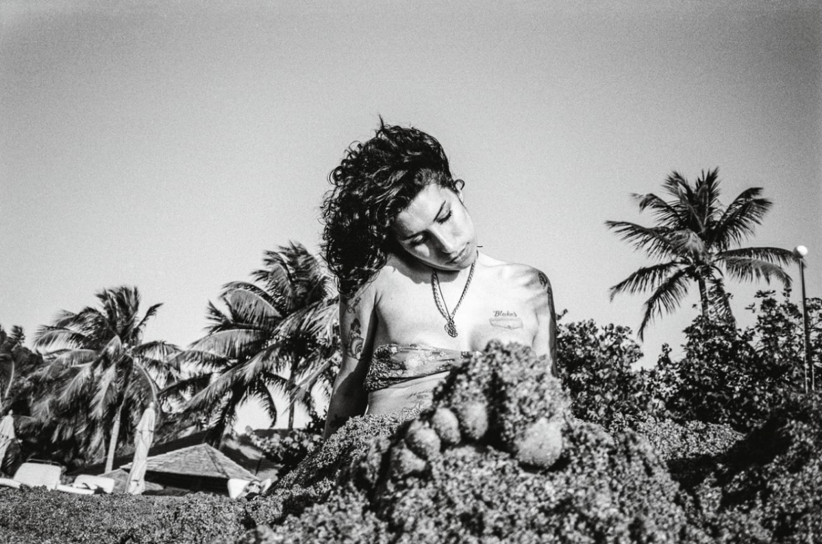 Fotografía de Amy Winehouse en Santa Lucía. 