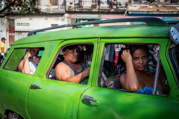 Taxi en La Habana.