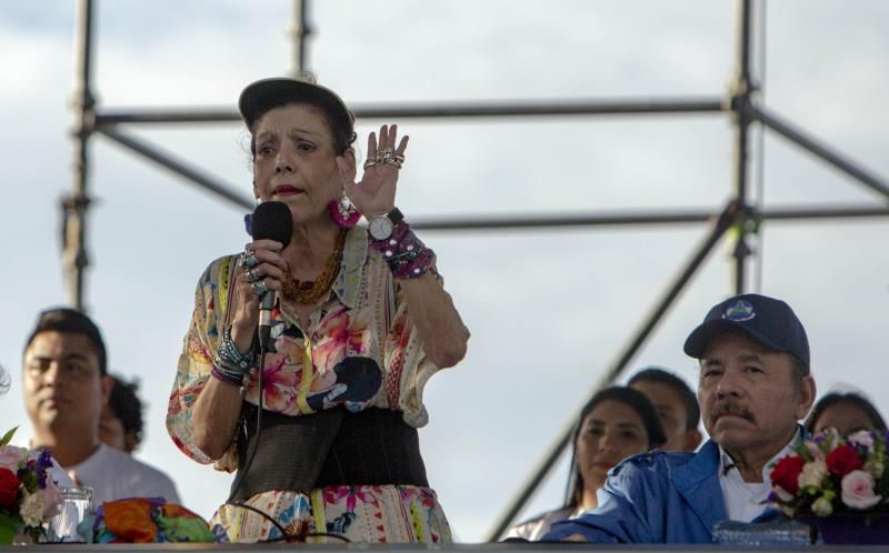 Rosario Murillo, vicepresidenta y primera dama de Nicaragua.