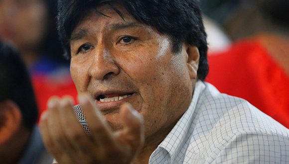 Evo Morales.