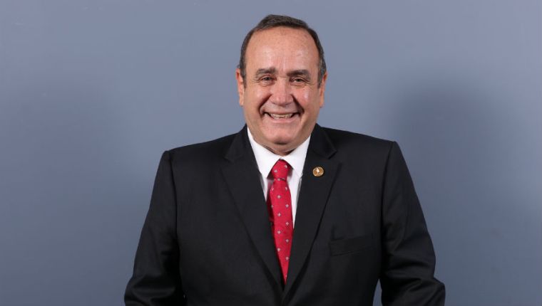 El presidente guatemalteco, Alejandro Giammattei.