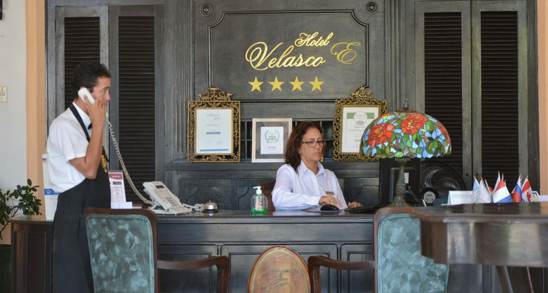 Hotel Velasco, en Matanzas.
