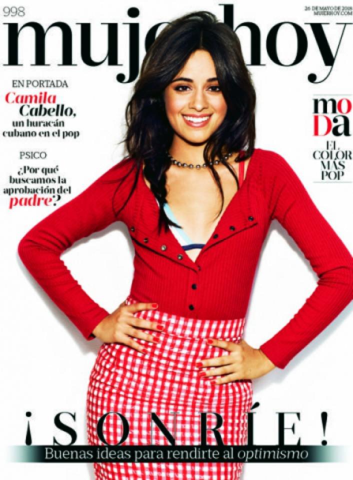 Camila Cabello en la portada de 'Mujer hoy'. 