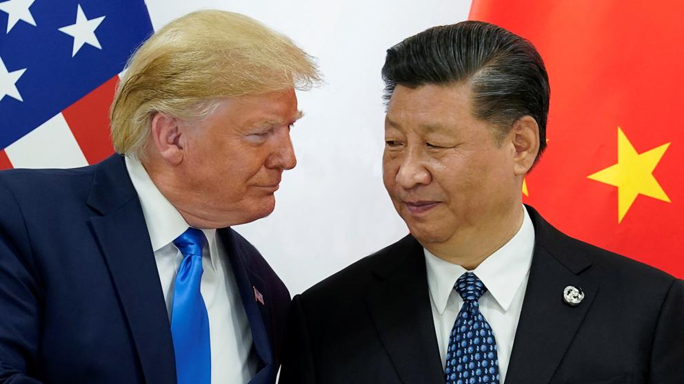 Donald Trump y Xi Jinping. 