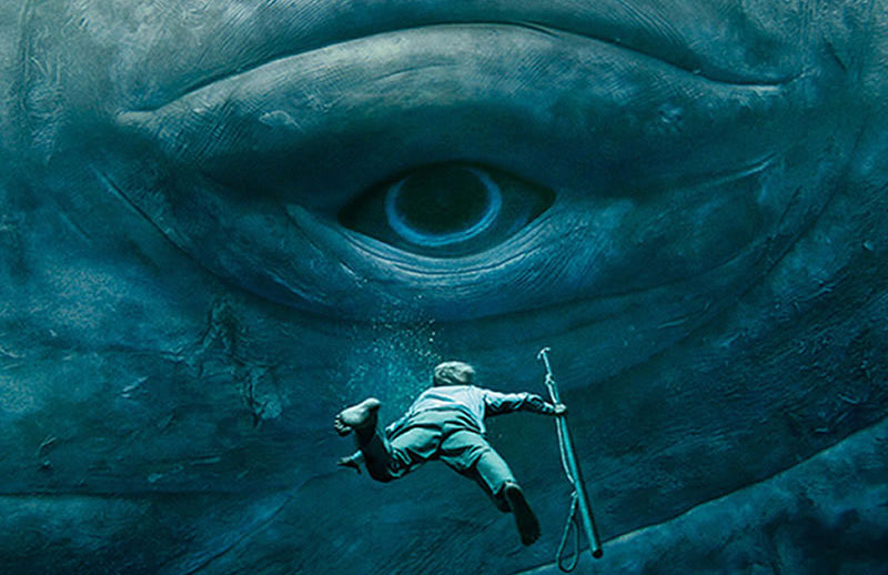 Ilustración para 'Moby Dick'.