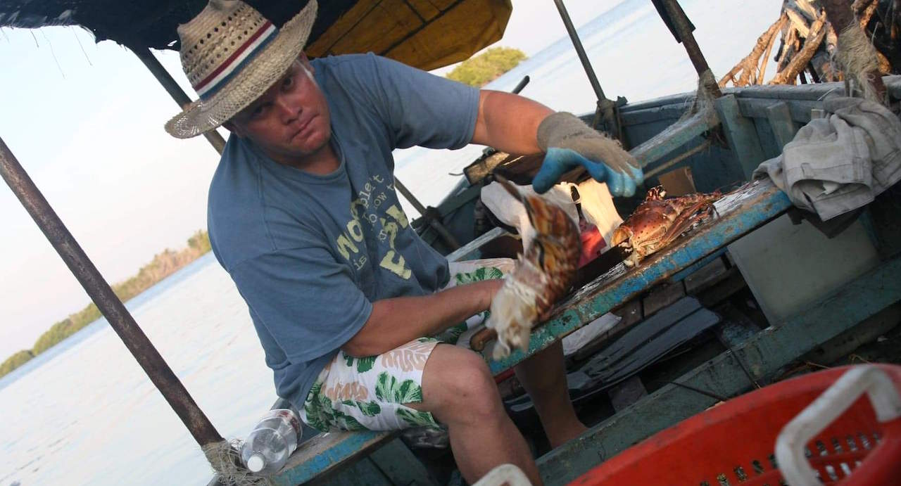 Pescador cubano.