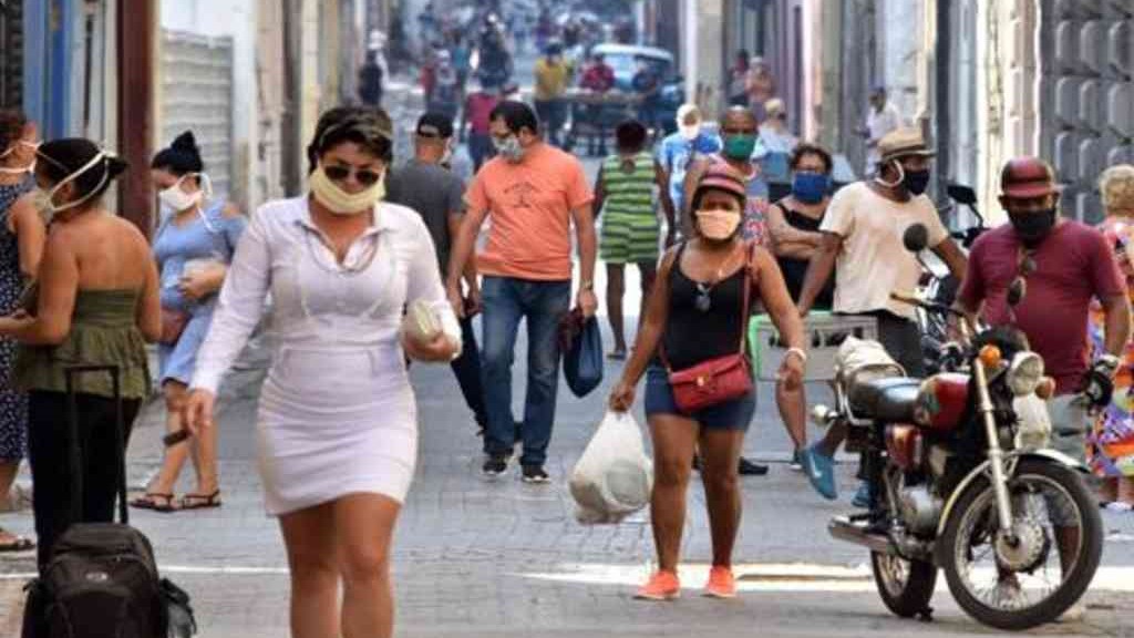 Calle de Cuba en medio de la pandemia del Covid-19.