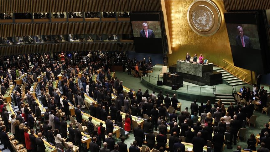 Asamblea General de la ONU. 