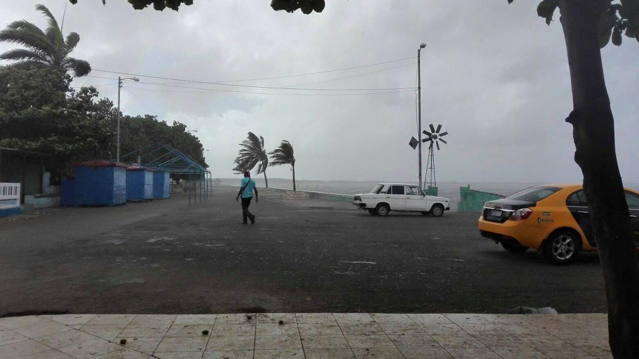 Malecón de Baracoa, Guantánamo, el domingo.