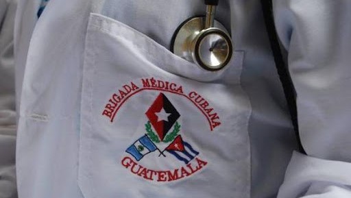 Miembro de la 'misión médica' cubana en Guatemala.