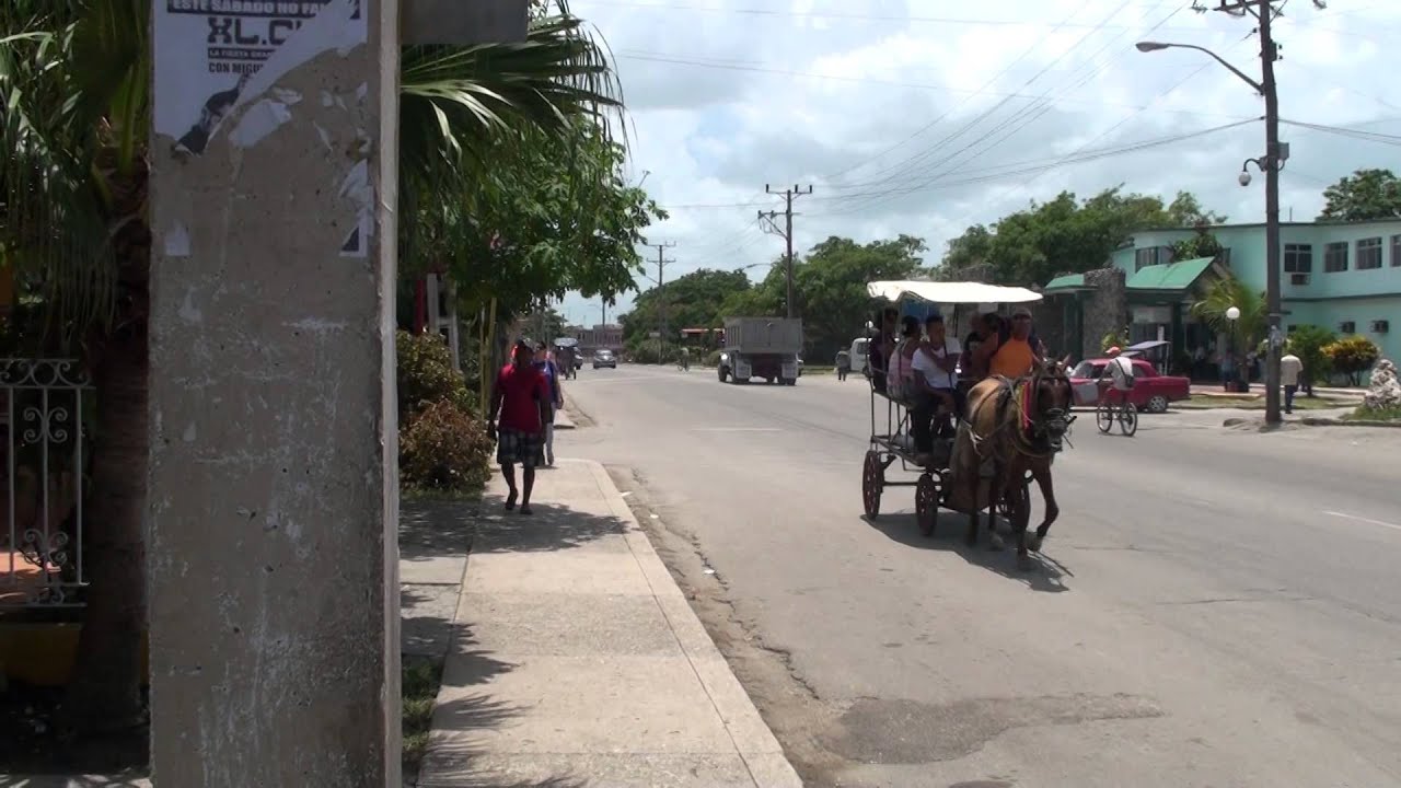 Una calle de Santa Marta