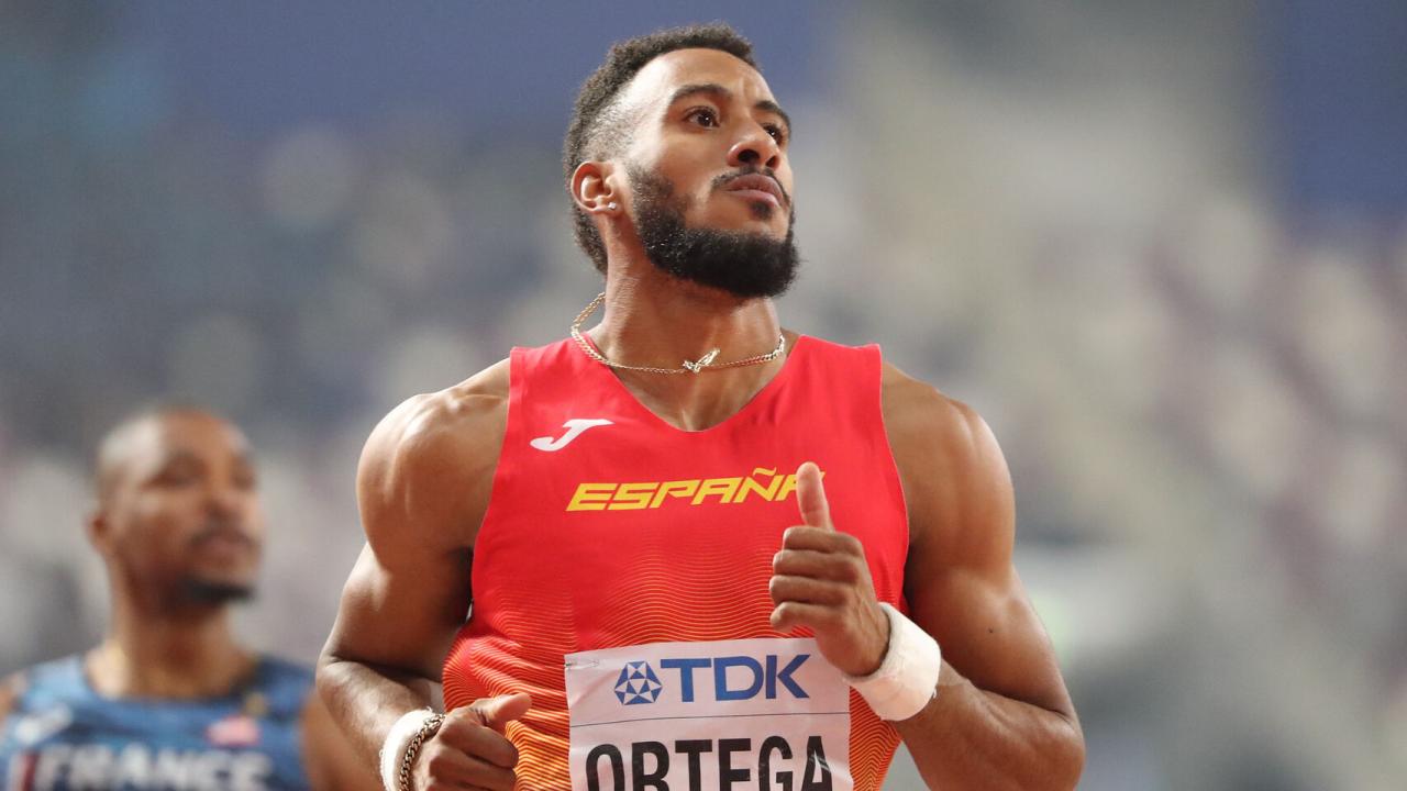 Orlando Ortega, en el Mundial de Atletismo 2019.