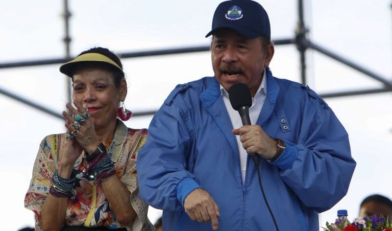 Rosario Murillo y Daniel Ortega.