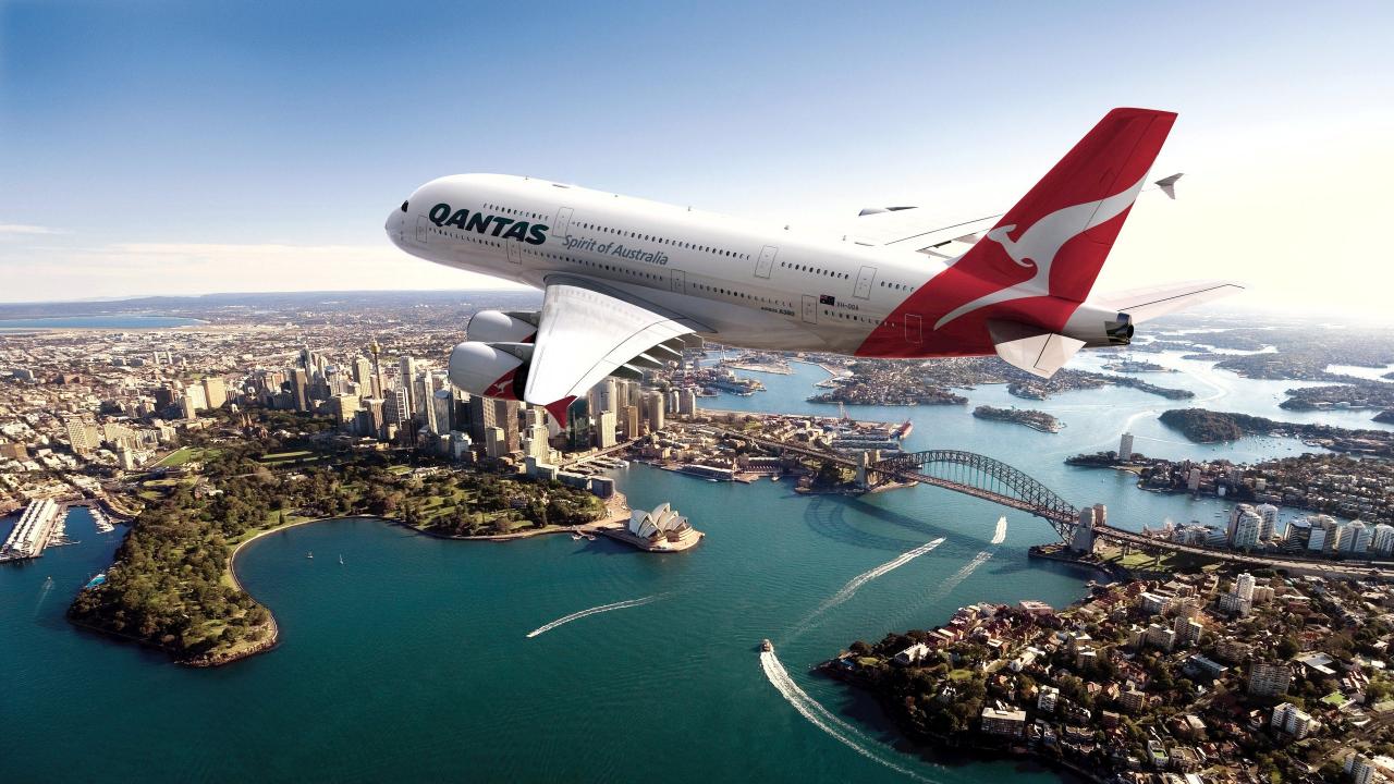 Vuelo de la aerolínena Qantas.