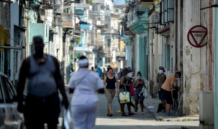 Calle de La Habana durante la pandemia de Covid-19.