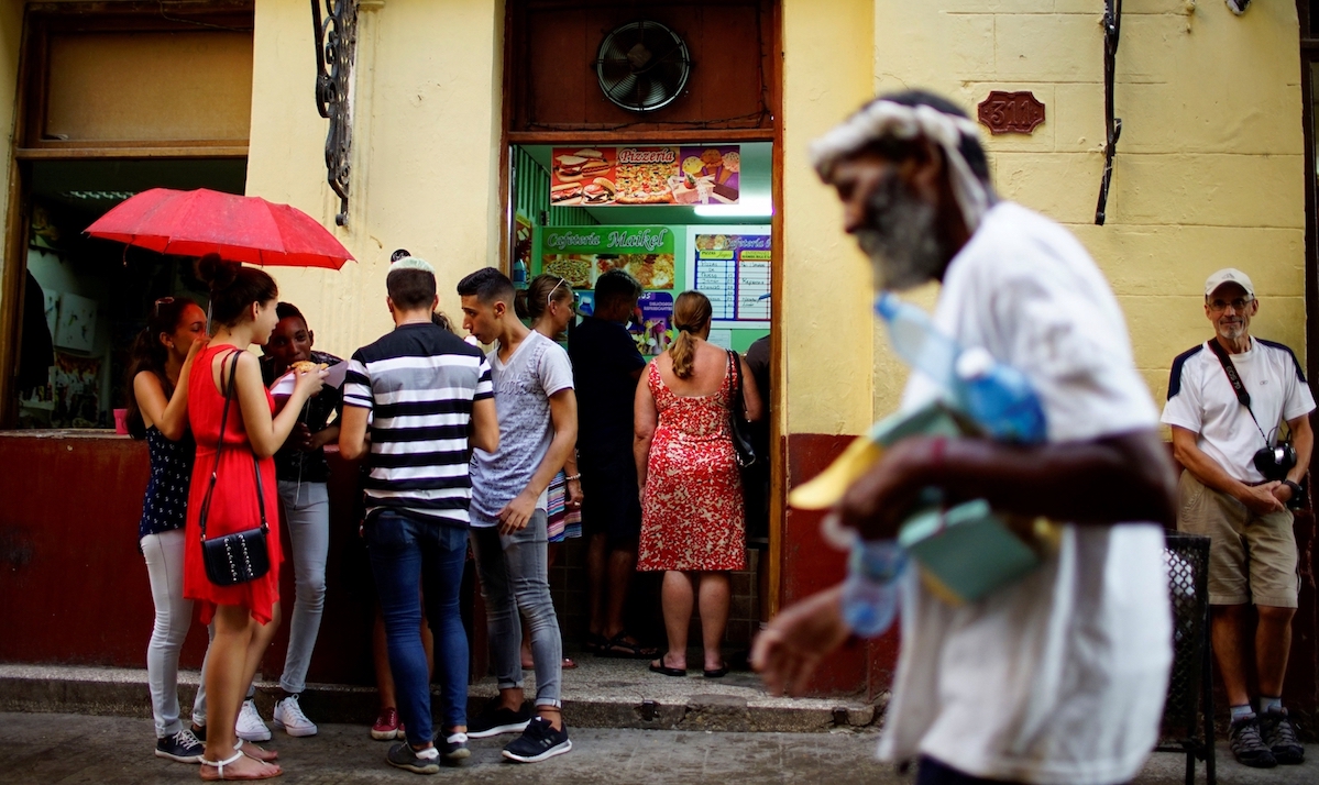 Una calle de La Habana. 