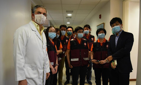 Médicos chinos en Caracas.