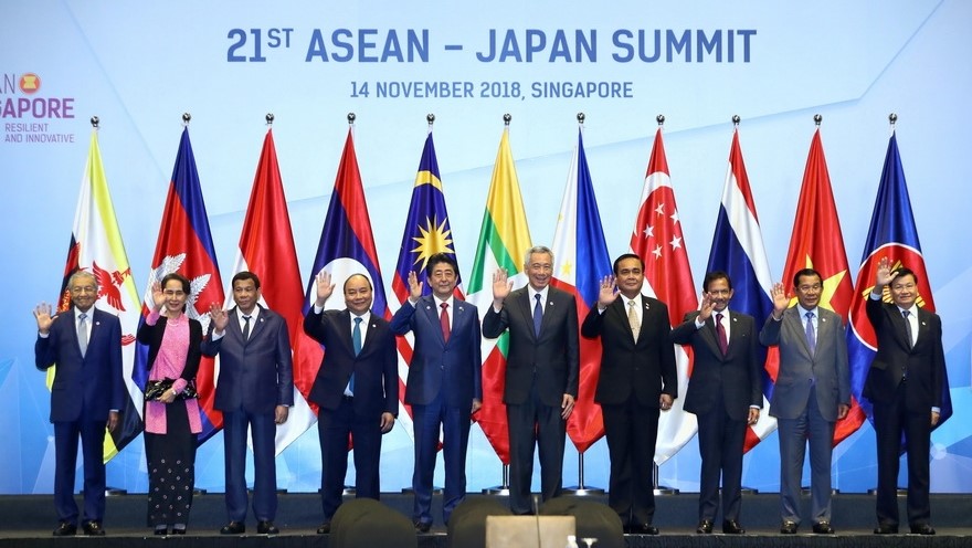 Cumbre de la ASEAN en 2018.