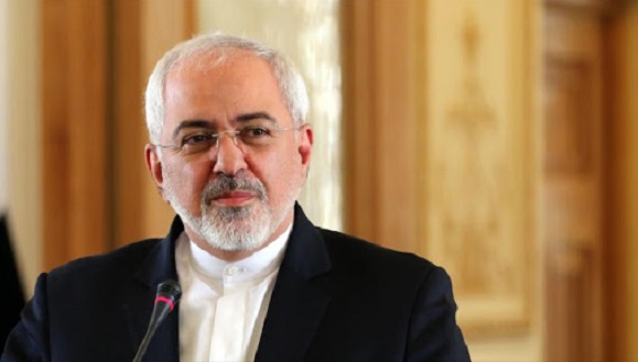 Él canciller iraní Mohammad Javad Zarif.