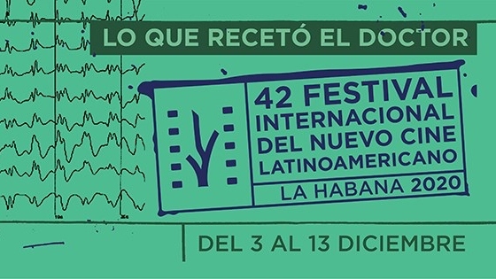 Cartel promocional del 42 Festival Internacional del Nuevo Cine Latinoamericano.