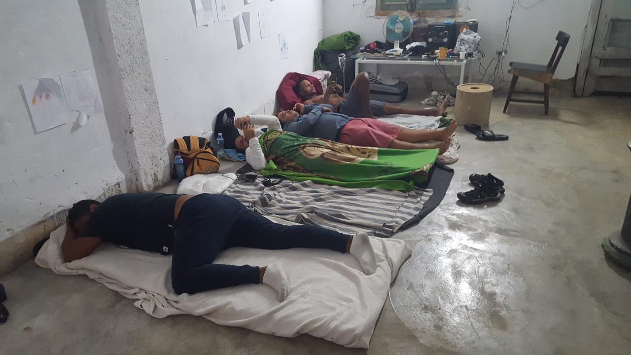 Activistas sitiados en San Isidro.
