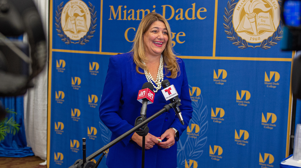 La cubanoamericana Madeline Pumariega.